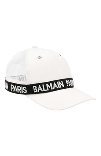 Хлопковая бейсболка Balmain