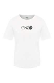 Хлопковая футболка Kenzo