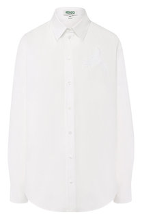 Хлопковая рубашка Kenzo