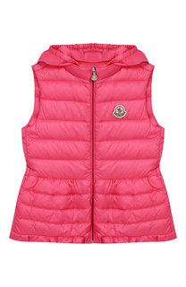 Пуховый жилет на молнии Moncler Enfant