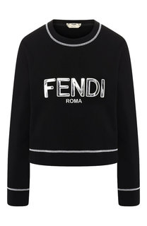 Хлопковый свитшот Fendi