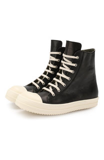 Кожаные кеды Rick Owens