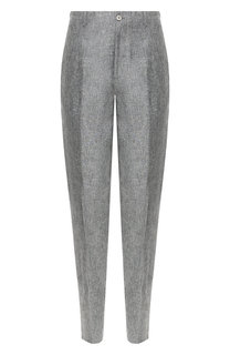 Брюки из льна Emporio Armani