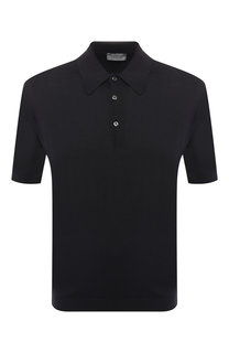 Хлопковое поло John Smedley