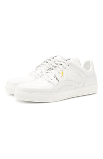 Кожаные кеды Fendi