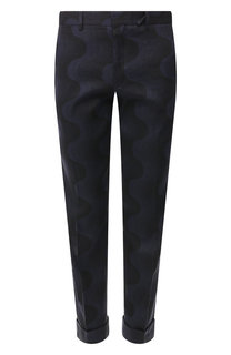Брюки из смеси льна и хлопка Dries Van Noten
