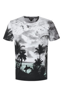 Хлопковая футболка Just Cavalli