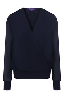 Пуловер из смеси шерсти и шелка Ralph Lauren