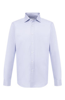 Хлопковая сорочка с воротником кент Brioni