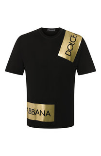 Хлопковая футболка Dolce & Gabbana