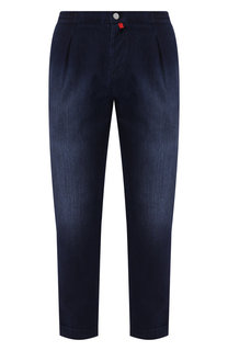 Джинсы прямого кроя Kiton