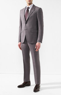 Костюм из смеси шерсти и льна Ermenegildo Zegna