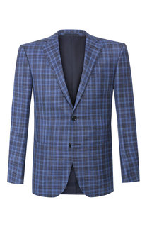 Пиджак из смеси шерсти и шелка Ermenegildo Zegna