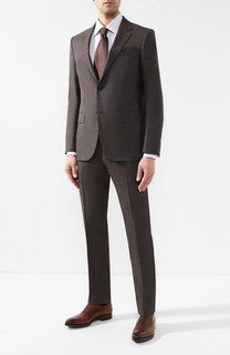 Костюм из смеси шерсти и шелка Ermenegildo Zegna