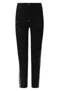 Джинсы с потертостями Philipp Plein