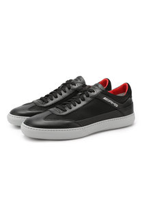 Текстильные кеды Santoni