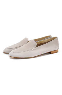 Замшевые лоферы Kiton