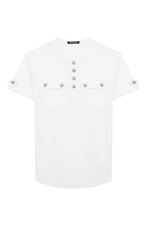 Льняная футболка Balmain