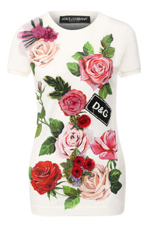 Хлопковая футболка Dolce & Gabbana