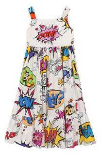Хлопковый сарафан Dolce & Gabbana