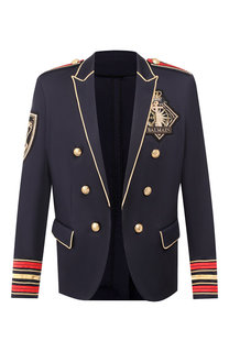 Хлопковый пиджак Balmain