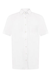 Льняная рубашка с воротником button down Van Laack