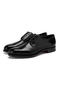 Кожаные дерби Santoni