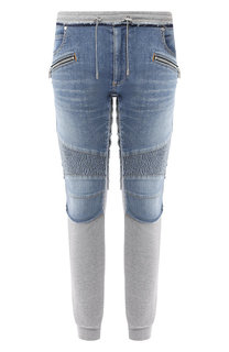 Хлопковые джоггеры Balmain