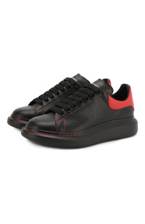Кожаные кеды Alexander McQueen