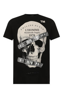 Хлопковая футболка Philipp Plein