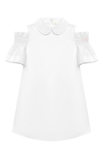 Хлопковое платье Fendi