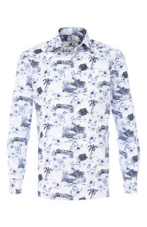 Хлопковая рубашка Kiton
