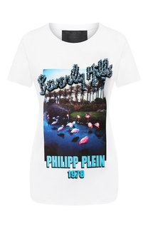Хлопковая футболка Philipp Plein