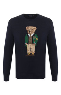 Джемпер из смеси хлопка и льна Polo Ralph Lauren