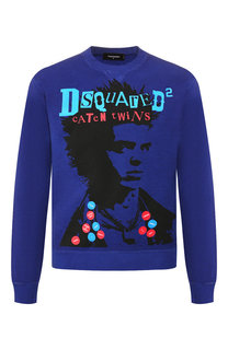 Хлопковый свитшот Dsquared2