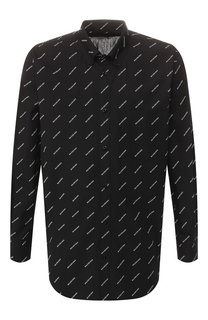 Хлопковая рубашка Balenciaga