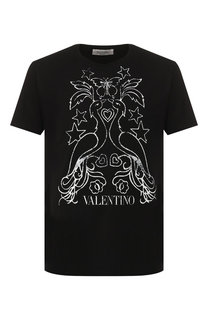 Хлопковая футболка Valentino