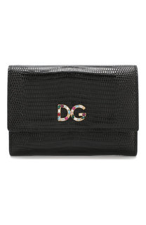 Кожаный кошелек на кнопке Dolce & Gabbana