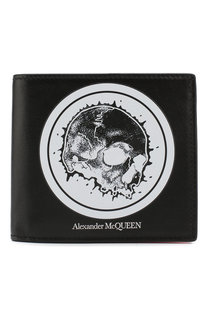 Кожаное портмоне Alexander McQueen