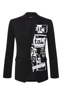 Шерстяной пиджак Dsquared2