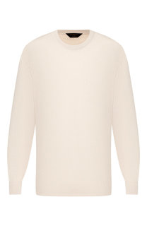 Джемпер из смеси кашемира и шелка Zegna Couture