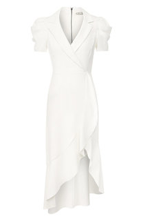 Платье с оборкой Alice + Olivia