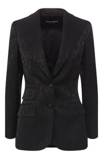 Жаккардовый жакет Dolce & Gabbana