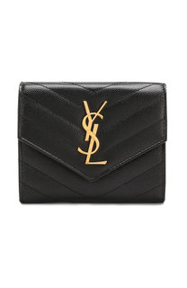 Кожаное портмоне Monogram Saint Laurent
