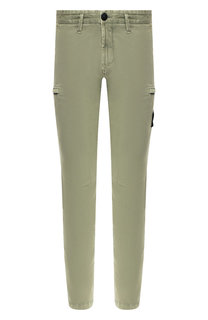 Хлопковые брюки карго Stone Island