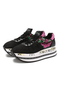 Текстильные кроссовки Beth Premiata