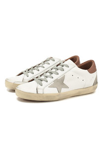 Кожаные кеды SuperStar Golden Goose Deluxe Brand