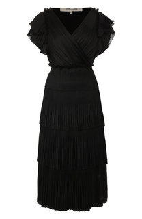 Многоярусное платье Diane Von Furstenberg