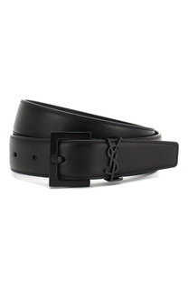 Кожаный ремень Saint Laurent