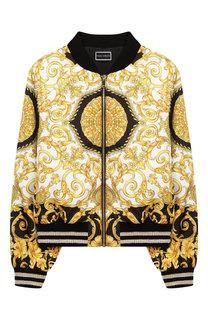 Текстильный бомбер Young Versace